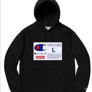 champion supreme collab hoodie